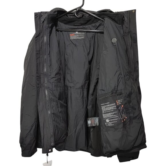 Venustas Heated Winter Jacket Men's XXL M2167 (NO BATTERY) Black Color - Picture 9 of 16